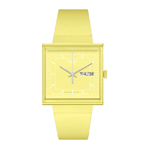 The Watch Boutique Swatch WHAT IFLEMON? BIOCERAMIC Watch SO34J700