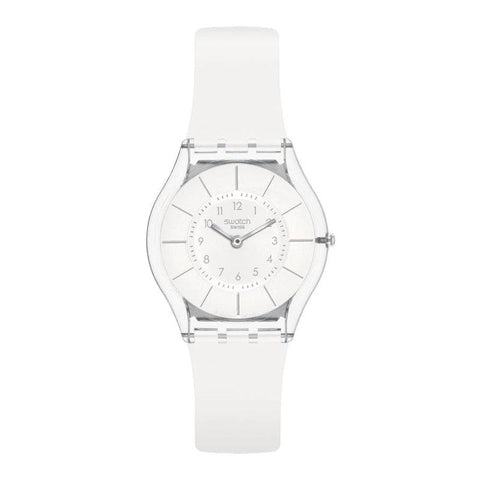The Watch Boutique Swatch WHITE CLASSINESS Watch SS08K102-S14