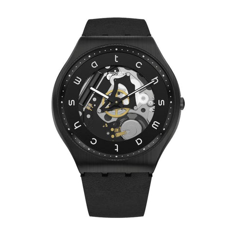 The Watch Boutique Swatch WHITE SIDE Watch SS07B101