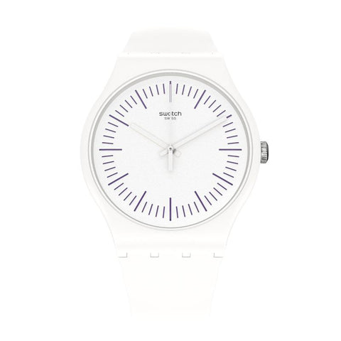 The Watch Boutique Swatch WHITENPURPLE Watch SUOW173 Default Title