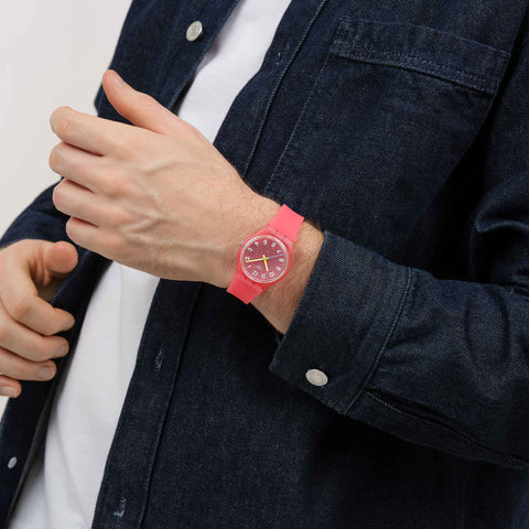 The Watch Boutique Swatch Wavelengths of Coral Watch SO28P114