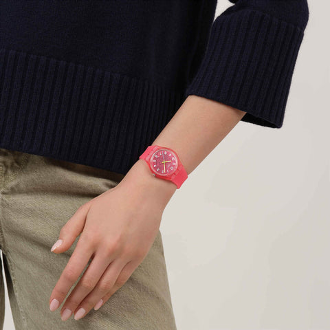 The Watch Boutique Swatch Wavelengths of Coral Watch SO28P114