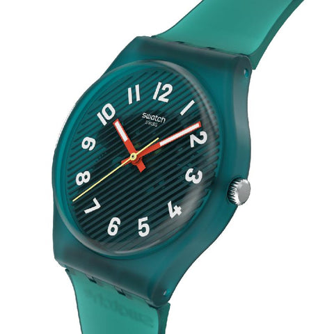 The Watch Boutique Swatch Wavelengths of Moss Watch SO28L100