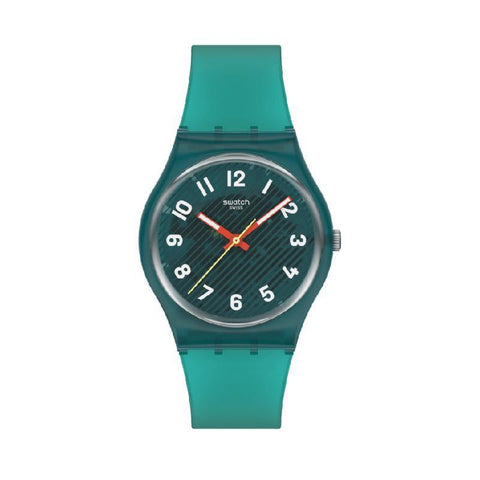 The Watch Boutique Swatch Wavelengths of Moss Watch SO28L100