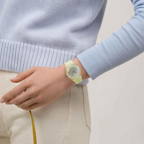 The Watch Boutique Swatch Wavelengths of Sand Watch SO28J102