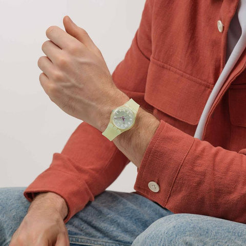 The Watch Boutique Swatch Wavelengths of Sand Watch SO28J102