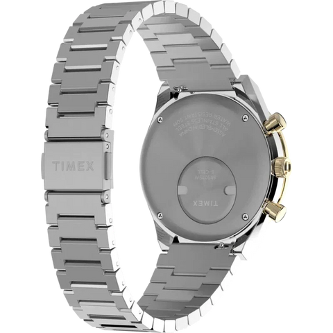 The Watch Boutique TIMEX Chronograph 40mm Stainless Steel Bracelet Watch