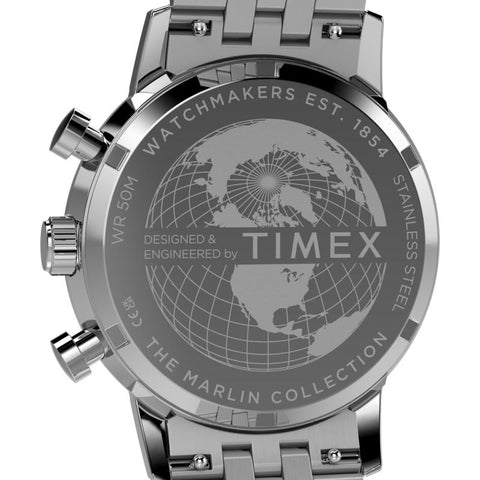 The Watch Boutique TIMEX Marlin Chronograph Tachymeter Steel Watch