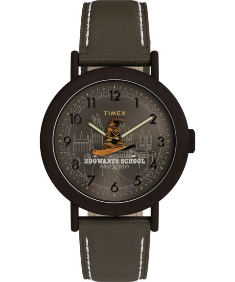 Timex Weekender Harry Potter Sorting Hat Leather Strap Watch