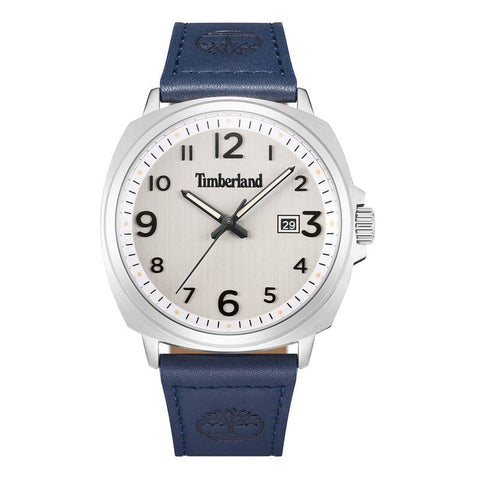 The Watch Boutique Timberland Actwell 3 Hands-Date Leather Strap Watch