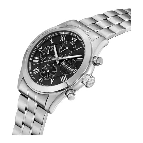 The Watch Boutique Timberland Ashmont Men's Watch Stainless Steel Black Dial