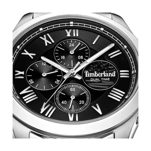 The Watch Boutique Timberland Ashmont Men's Watch Stainless Steel Black Dial