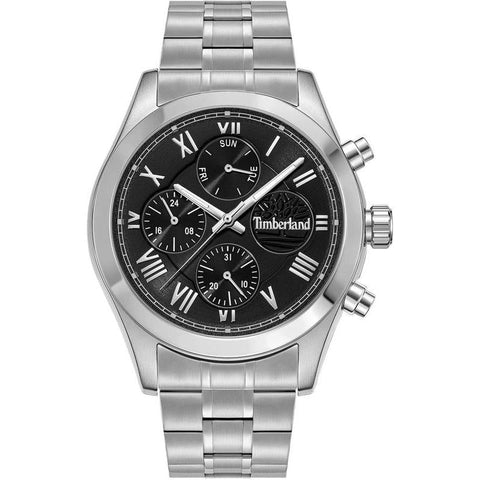 The Watch Boutique Timberland Ashmont Men's Watch Stainless Steel Black Dial