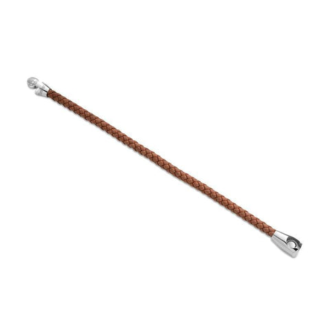 The Watch Boutique Timberland Bacari Stainless Steel Leather Bracelet