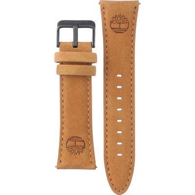 The Watch Boutique Timberland Brown 24mm Watch Strap