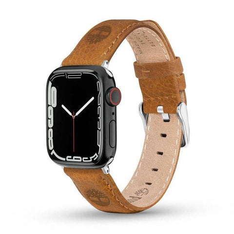 The Watch Boutique Timberland Brown Leather 20mm Watch Strap