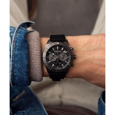 The Watch Boutique Timberland Carrigan Black Dial Men's Watch