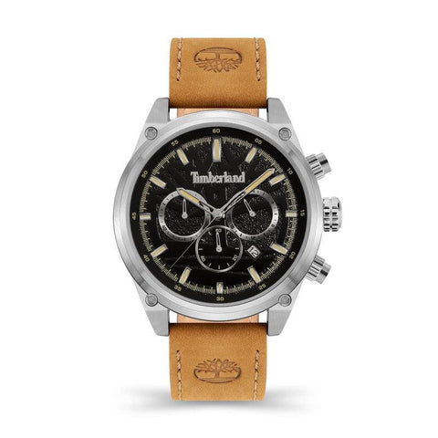 The Watch Boutique Timberland Cherryfield Multifunction Tan Leather Strap Watch