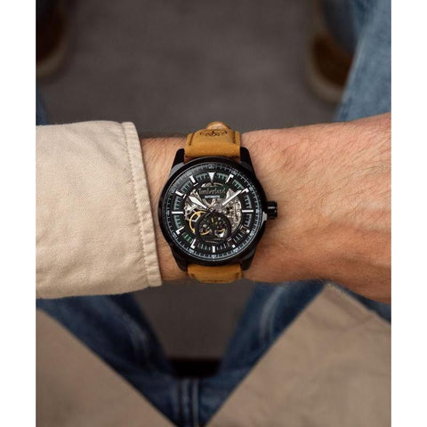 The Watch Boutique Timberland Classic Skeleton Dial Watch