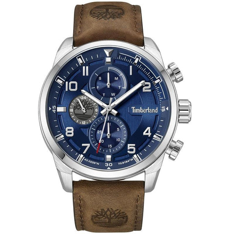 The Watch Boutique Timberland Gents Henniker Blue Dial 3 Hands, Multifucntion Watch