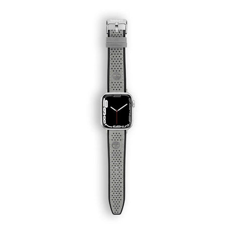 The Watch Boutique Timberland Grey Leather 22mm Watch Strap