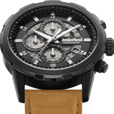 The Watch Boutique Timberland Hampton Harbour Black Dial Men's Watch