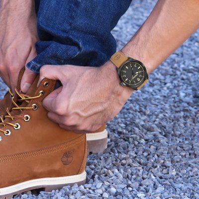 The Watch Boutique Timberland Henniker Black Dial Men's Watch