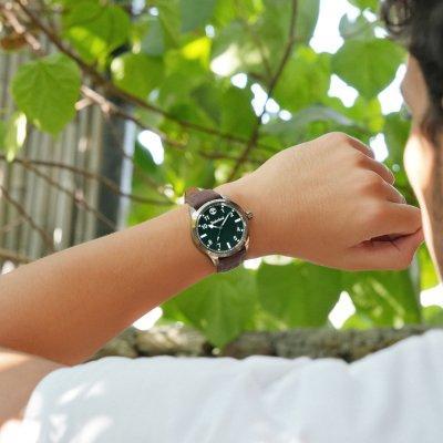 The Watch Boutique Timberland Henniker Green Dial Men's Watch