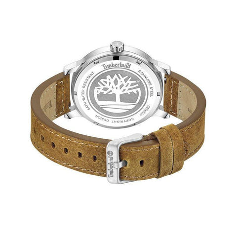 The Watch Boutique Timberland Henniker II Brown Leather Strap Watch