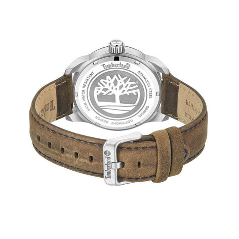 The Watch Boutique Timberland Henniker II Brown Leather Strap Watch