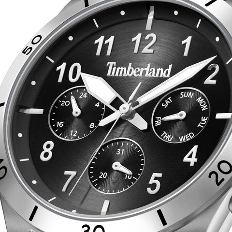 The Watch Boutique Timberland Hooksett Multifunction Black Dial Watch