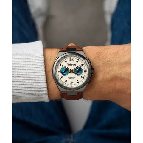 The Watch Boutique Timberland Jonesboro Men's Leather Watch