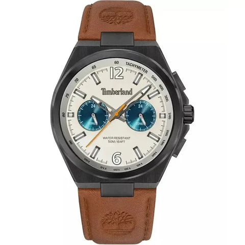 The Watch Boutique Timberland Jonesboro Men's Leather Watch