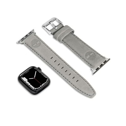 The Watch Boutique Timberland Lacandón Grey Leather 22mm Strap