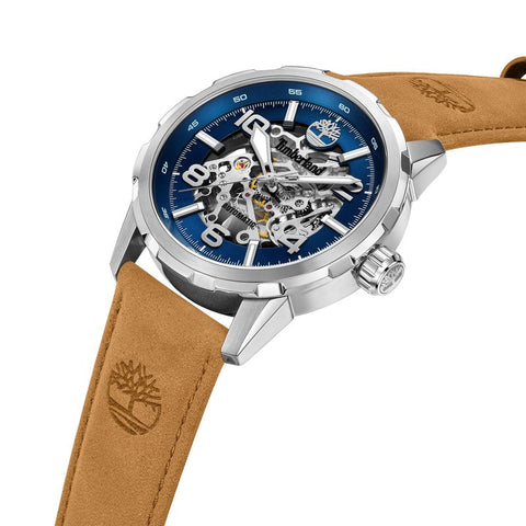 The Watch Boutique Timberland Montville Automatic Tan Leather Strap