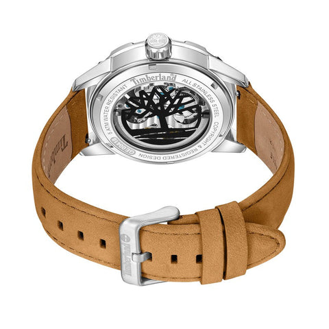 The Watch Boutique Timberland Montville Automatic Tan Leather Strap