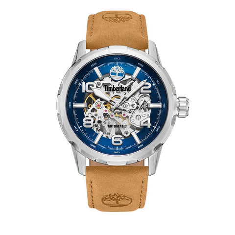 The Watch Boutique Timberland Montville Automatic Tan Leather Strap