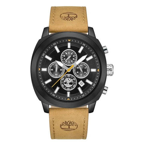 The Watch Boutique Timberland Multifunction Chronograph Black Dial Men's Watch