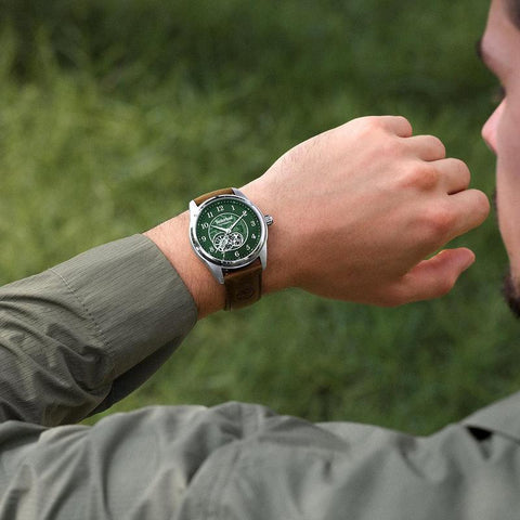 The Watch Boutique Timberland Northbridge Green Dial Men's Watch