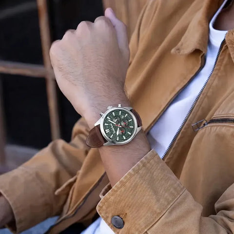 The Watch Boutique Timberland Northbridge Green Dial Men's Watch