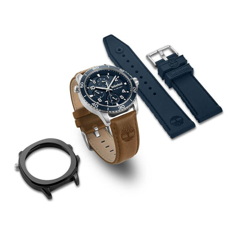 Timberland Oxabian Blue Dial Men's Watch