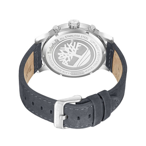 The Watch Boutique Timberland Pancher Multifunction Leather Strap Watch