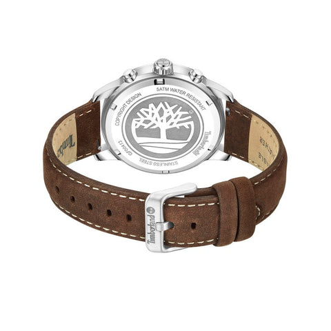 The Watch Boutique Timberland Parkman Multifunction Brown Leather Strap Watch