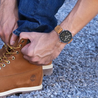 The Watch Boutique Timberland Rangeley Black Dial Men's Watch