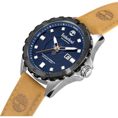 The Watch Boutique Timberland Solar Peak Blue Dial Men's Watch