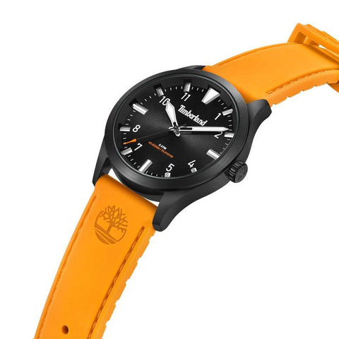 The Watch Boutique Timberland Taren 3 Hands Silicone Strap Watch