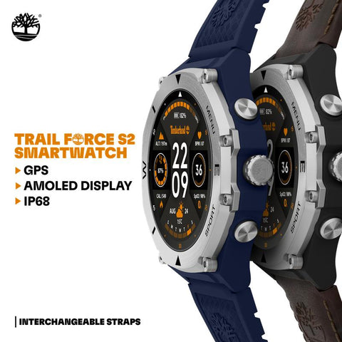 The Watch Boutique Timberland Trail Force S2 Navy Blue Smartwatch