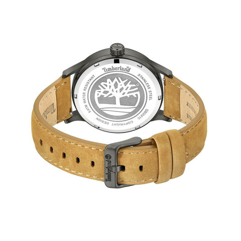 The Watch Boutique Timberland Trumbull Tan Leather Strap Watch