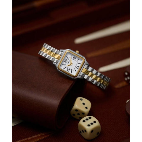 The Watch Boutique Timex Addison Stainless 2-Tone Steel Bracelet Watch