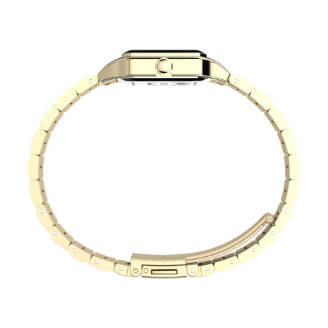 The Watch Boutique Timex Addison Stainless Steel Watch – Gold-Tone Elegance